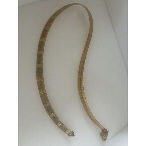 Dyadema Italy Bronze Reversible Necklace 16.5” - Picture 3 of 4